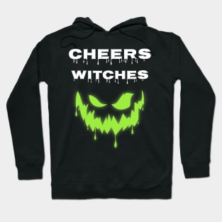 Cheers Witches Shirt Halloween Party Joke Hoodie